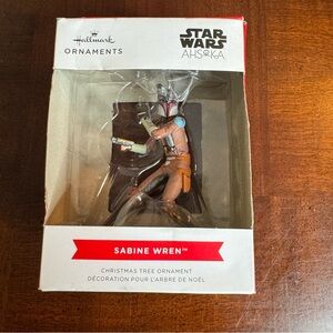 Hallmark Ornament Star Wars Ahsoka Sabine Wren Disney 2023 NIB